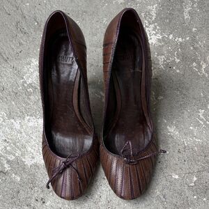 Schutz Leather heels